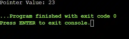 Output- Checking Null Pointer