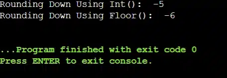Real Assignment Question Output